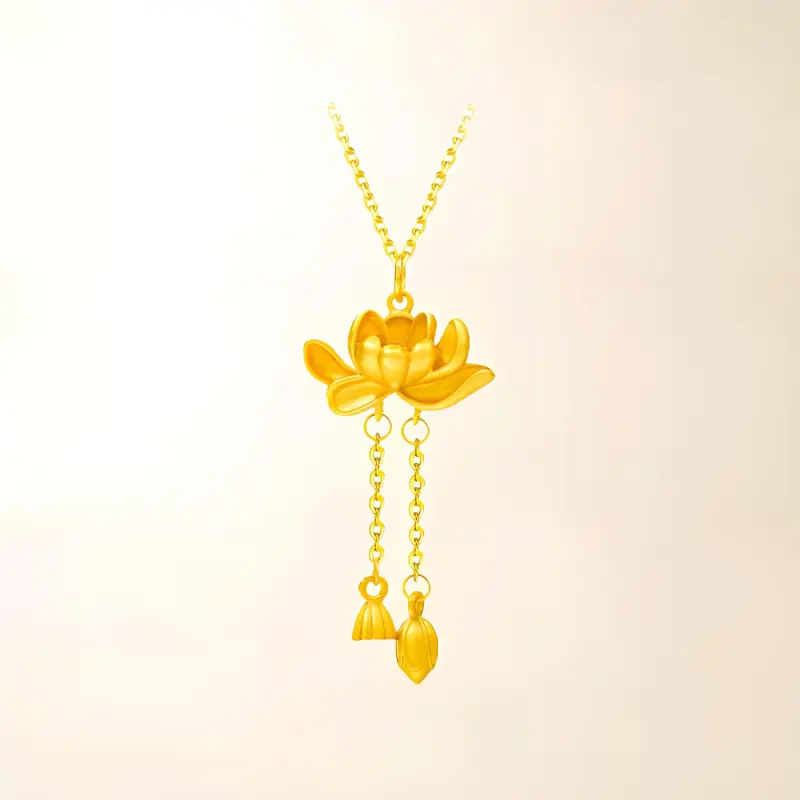 Chongqing Gold Store S925 Silver Necklaces Women's-2