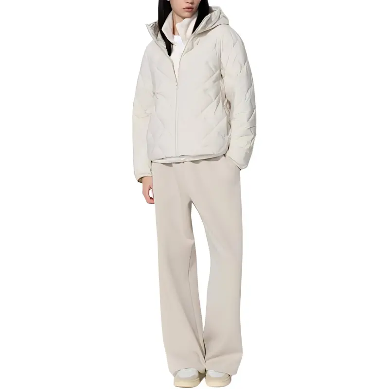 UNIQLO Puffer Jacket Women's Light Beige-1