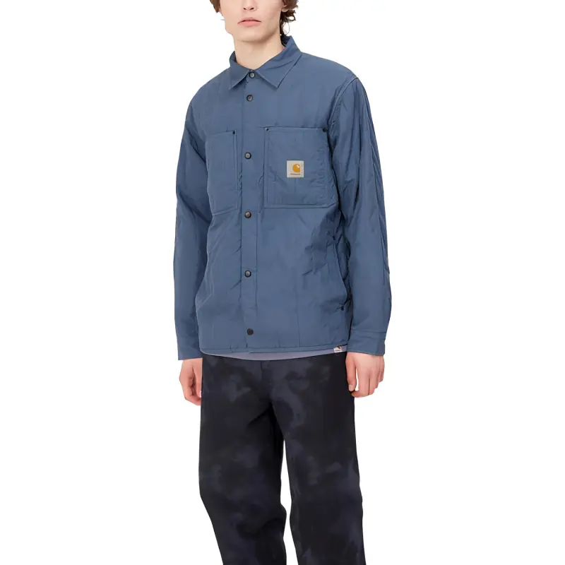 Carhartt WIP SS23 Remastered Shirt Jacket Men's Blue-5