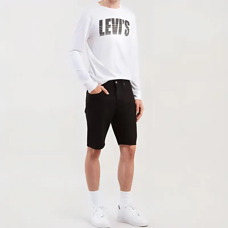 Levis Denim Shorts Unisex-4