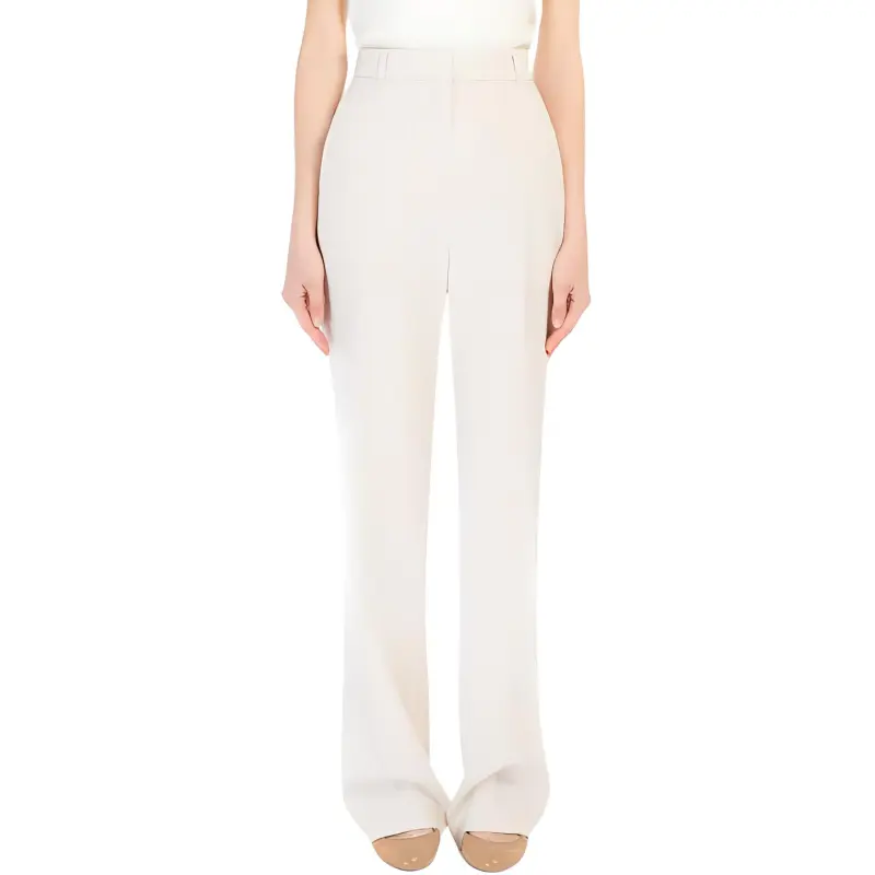 MaxMara Studio Casual Pants Women's White-1