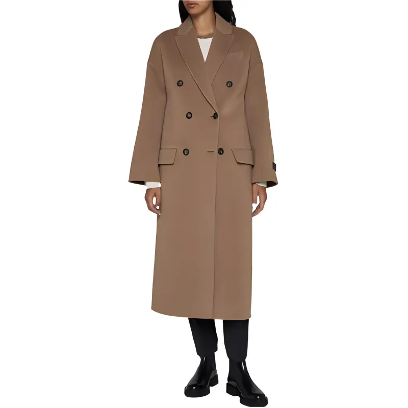 Brunello Cucinelli Coats Women's Umber-2