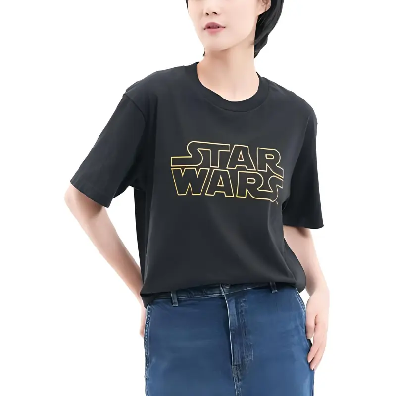 Disney X UNIQLO T Shirts Unisex Black-1