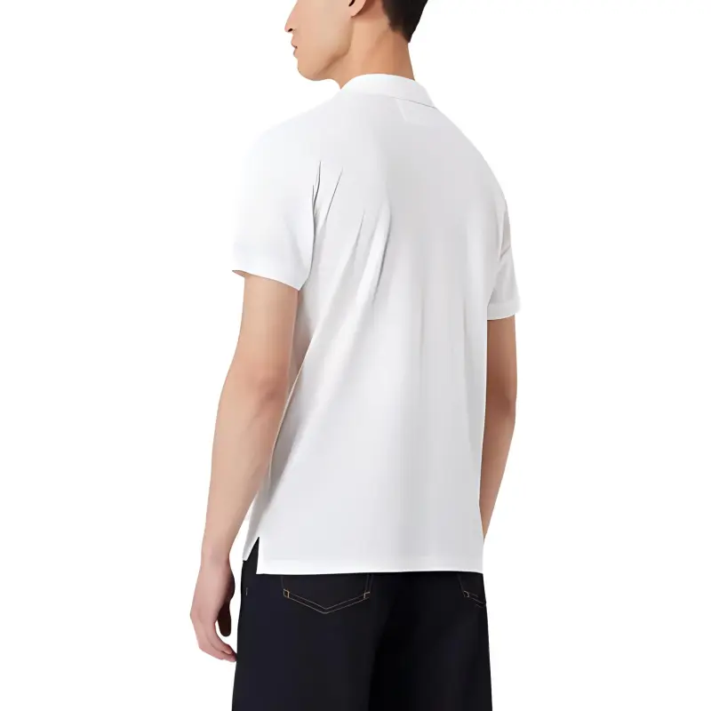 EMPORIO ARMANI Polo Shirts Men White-1