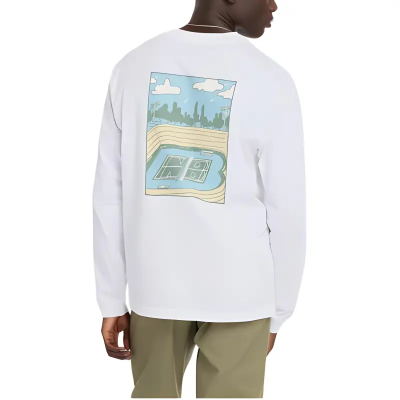 New Balance T Shirt Men's White-4