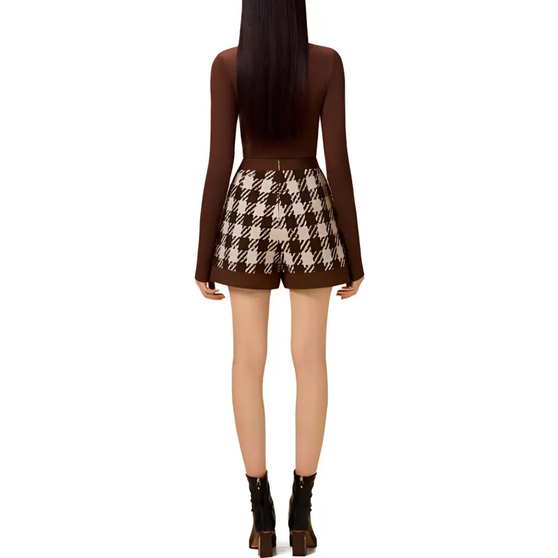LOBBSTER Casual Shorts Women's Brown-3