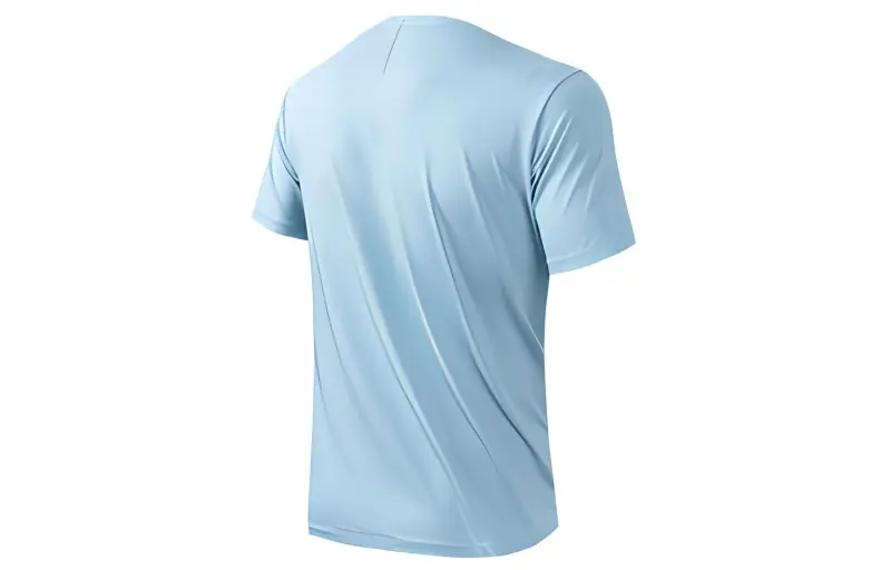 ANTA T Shirts Men Sky Smoke Blue-1