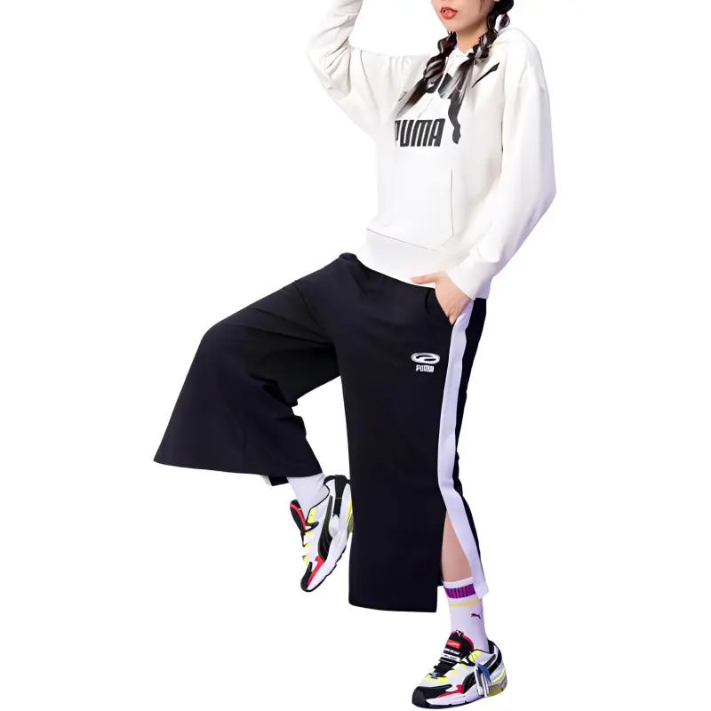 PUMA Casual Pants Women's Black-6