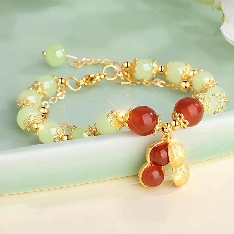 Bailijin Bracelets Green Jade Unisex-2