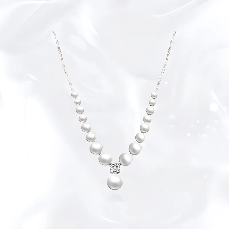 Chongqing Gold Store S925 Silver Necklaces Unisex-2