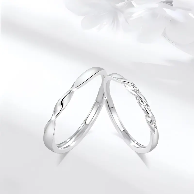 LUCA Sterling Silver Rings Unisex-1