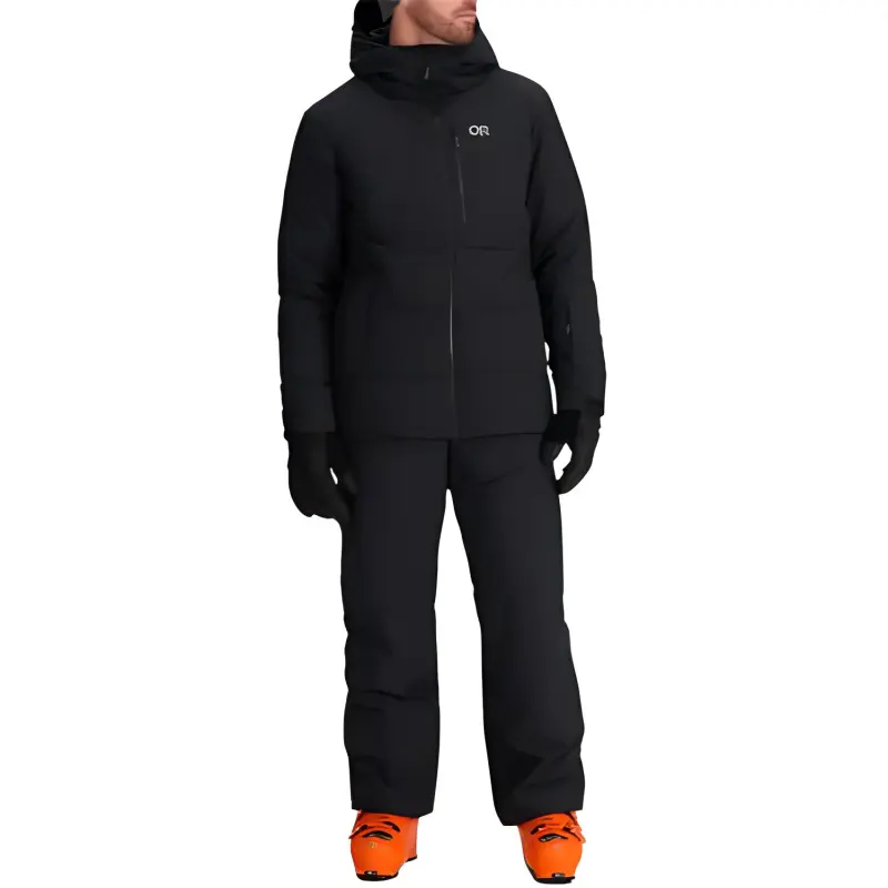 Outdoor Research Snowcrew Down Jacket Jackets Coats Men's Black-4