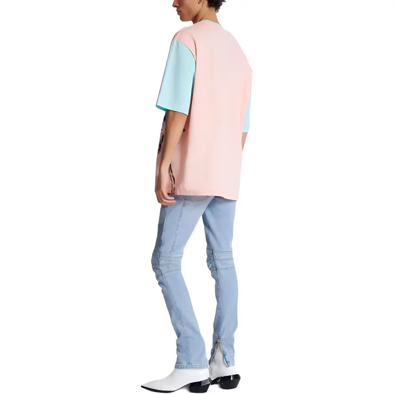 BALMAIN Miami Printed Loose T Shirt-3