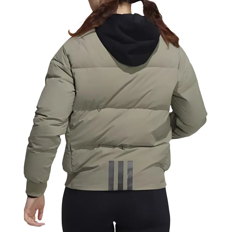 Adidas Down Jacket Women's Khaki-3