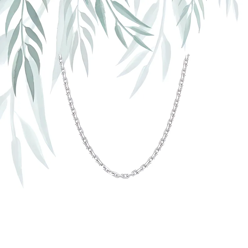 Chongqing Gold Store S925 Silver Necklaces Unisex-3