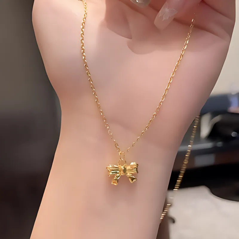 Chongqing Gold Store 999 Fine Silver Necklaces Women's-1