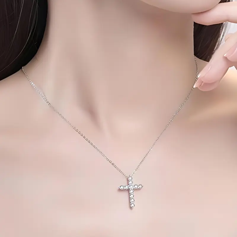 Asia Star S925 Silver Necklaces Women's-2