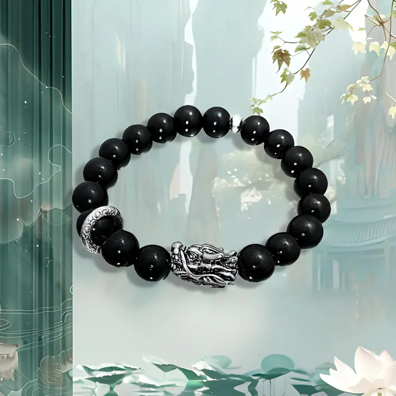 JIAFULAI Ebony Bracelets Unisex-2