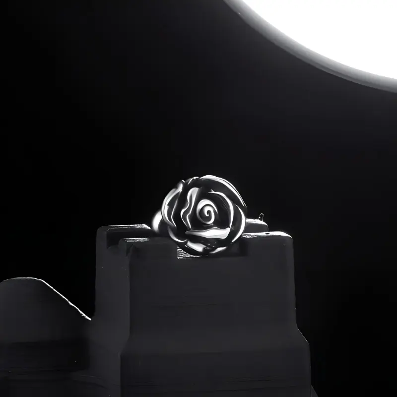 GUDUD S925 Silver Stud Earrings Men's-2