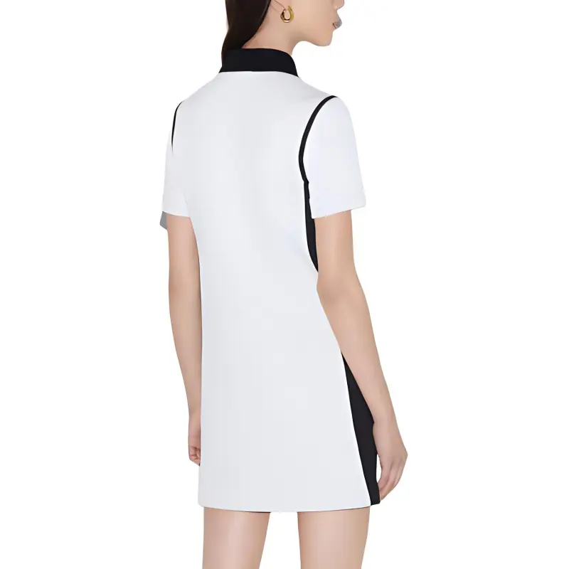 GUCCI Jacquard Mini Polo Dress-4