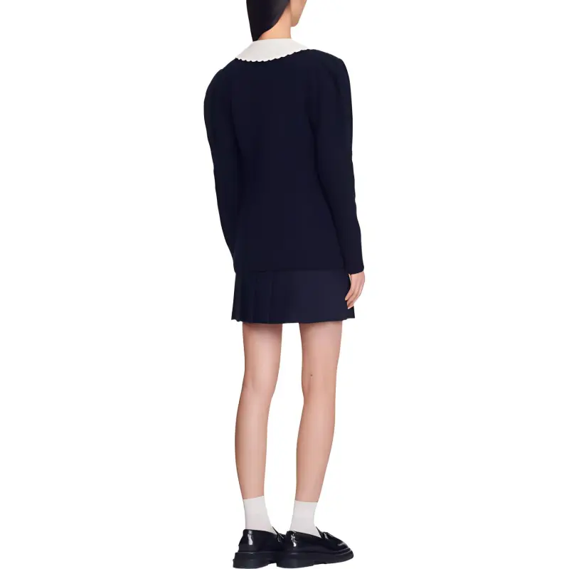 Sandro Knitwear Women's Dark Blue-3