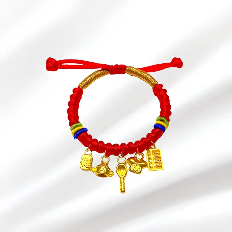 Zheng Tai Fook Gold Bracelet Kids-3