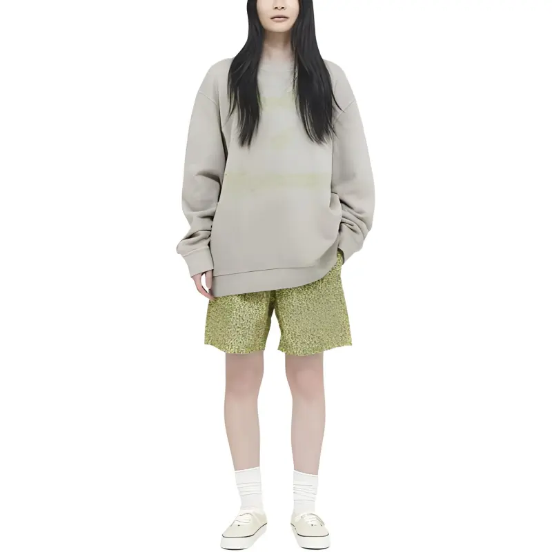 Gramicci Casual Shorts Women's Olive Green-2