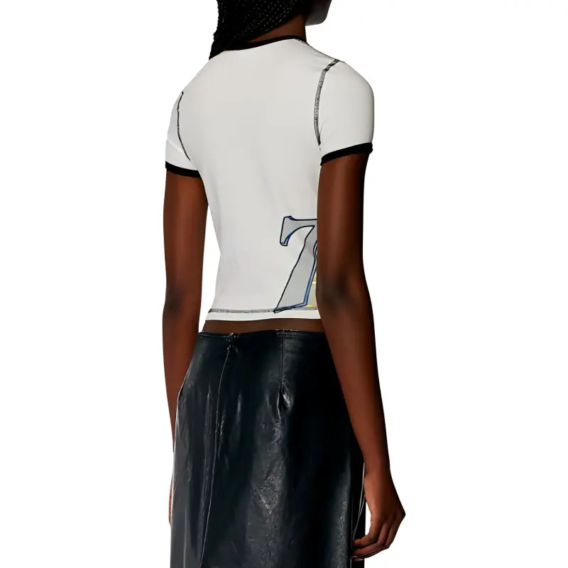DIESEL T Shirts Women's White-2