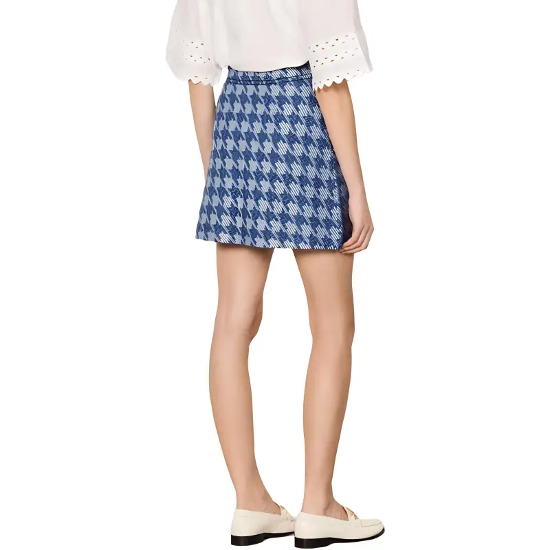 Sandro Casual Short Skirts Women's Blue-2
