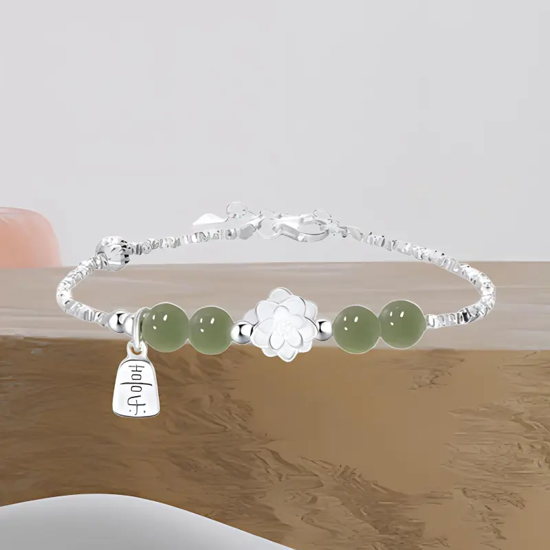 YINGNIXINDONG 925 Sterling Silver Bracelets Women's-1