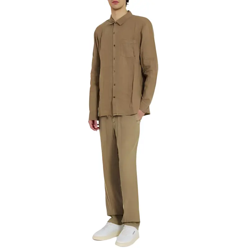 JAMES PERSE Linen Long sleeves Shirt-1