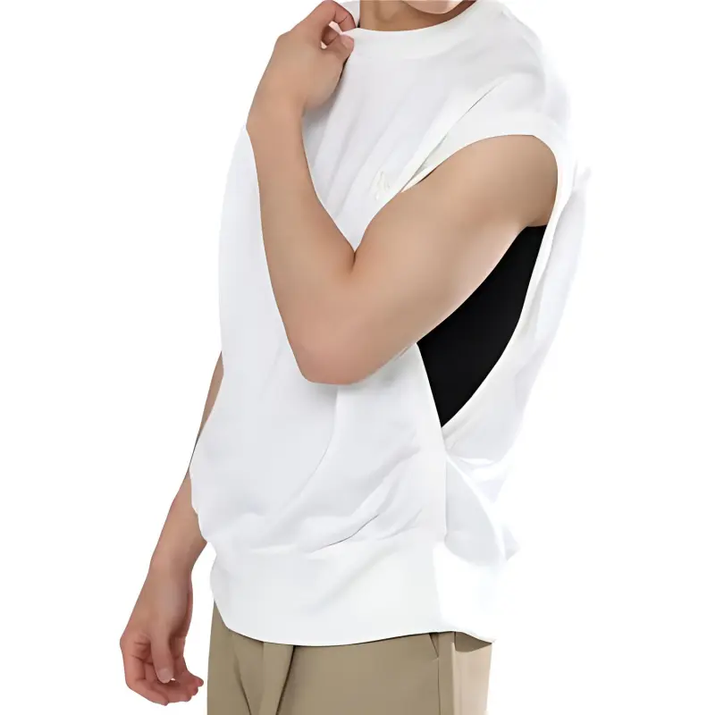Needles T Shirts Men White-2