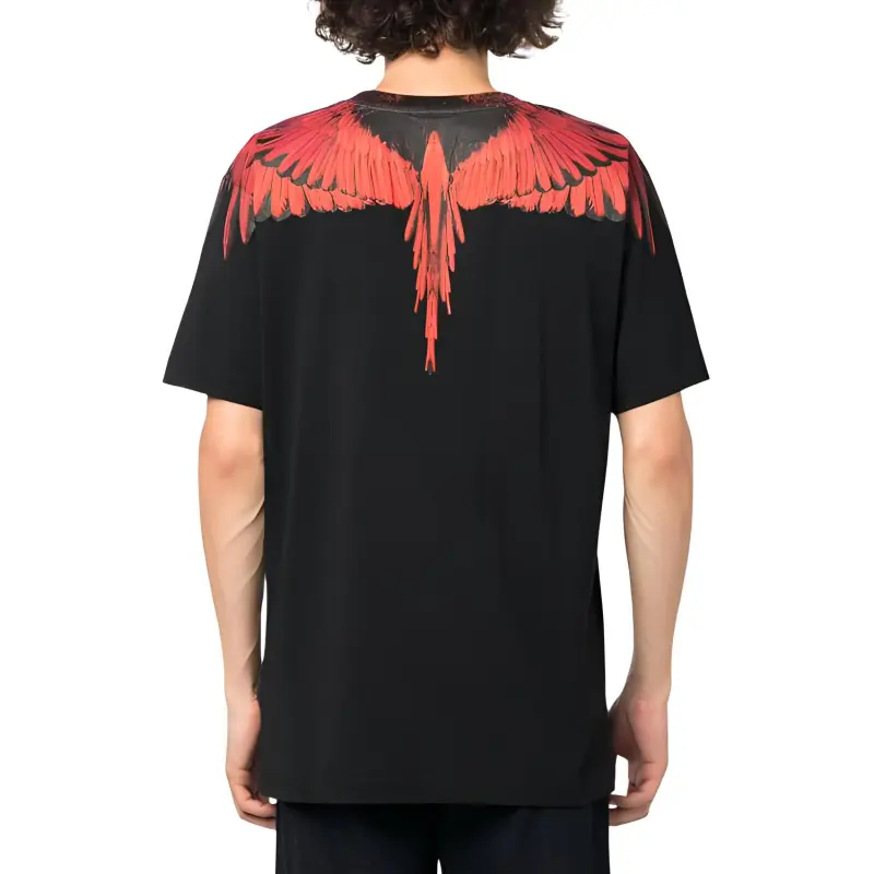 MARCELO BURLON COUNTY OF MILAN Icon Wings Organic Cotton T-shirt-4