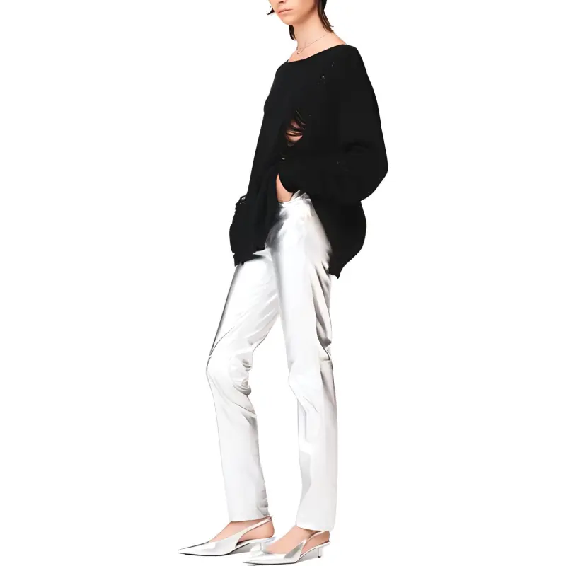 ZARA X STEVEN MEISEL Co-brand Sweaters Women's Black-4