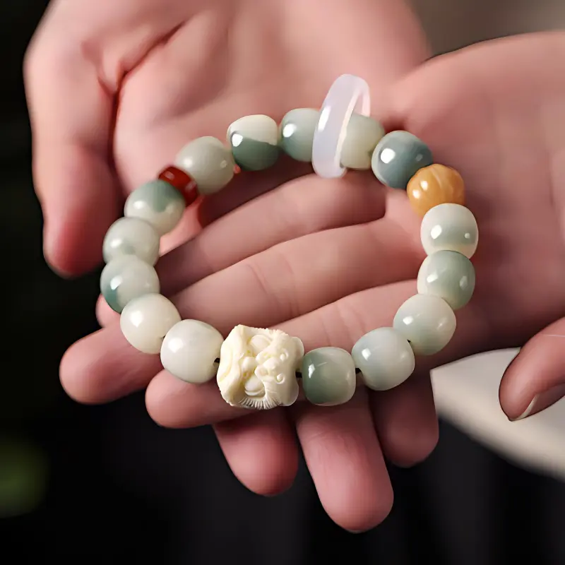 Three Inches Of Daylight Bodhi Root Bracelets Unisex-2