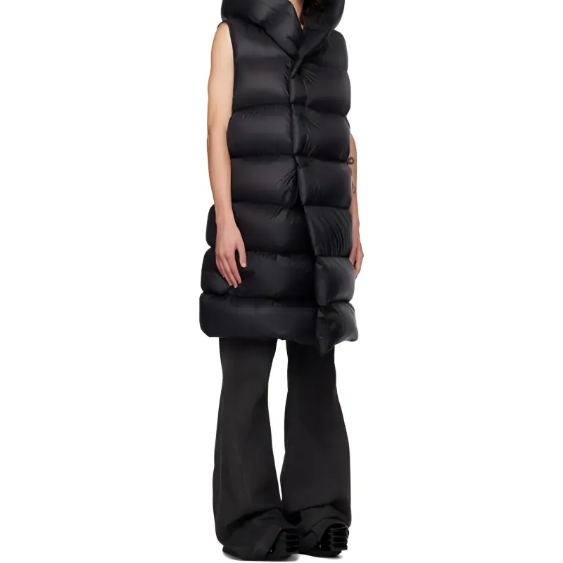 RICK OWENS Porterville Sleeveless Hooded Liner-3