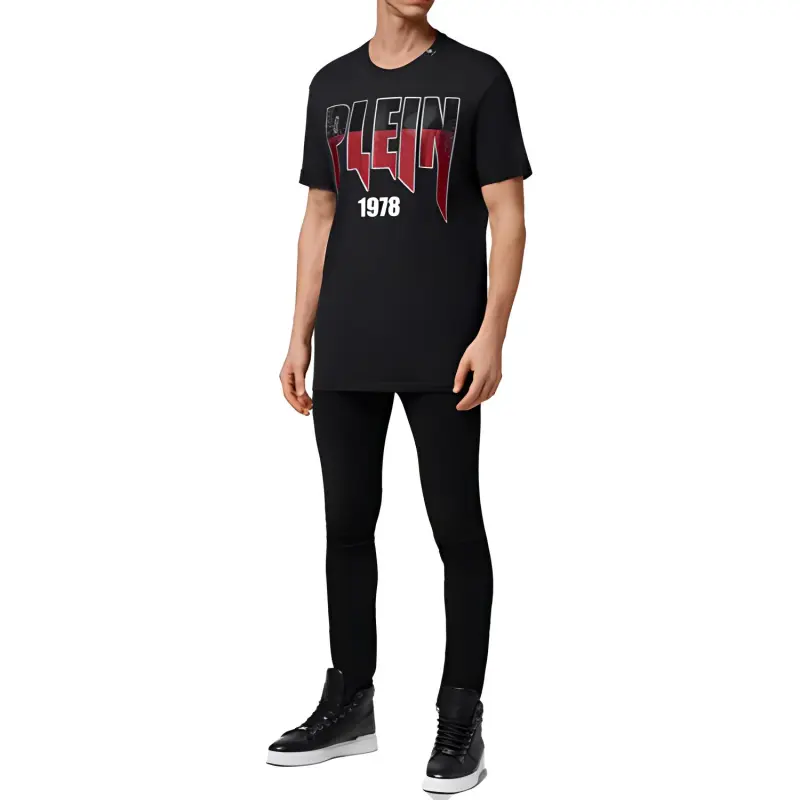 PHILIPP PLEIN SS23 T Shirt Men's Black-3