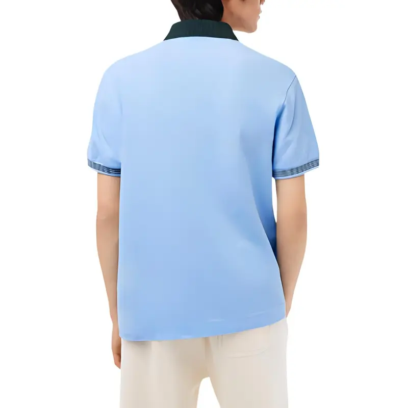 LACOSTE Polo Shirts Men Blue-2