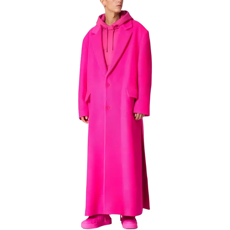 Valentino Coats Men Pink-1