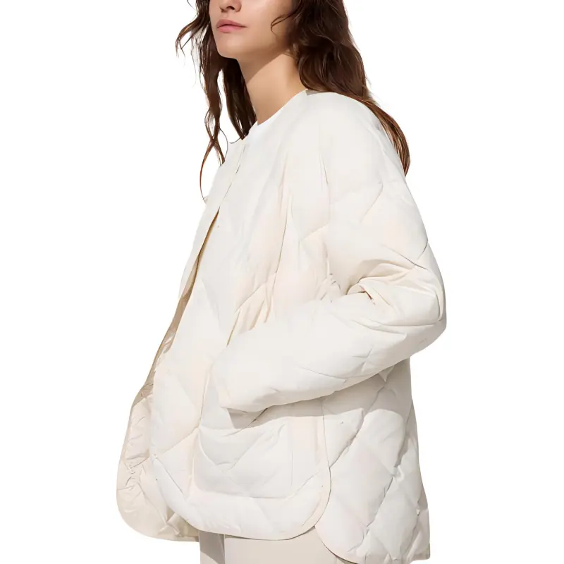 UNIQLO Puffer Jacket Women's Light Beige-1