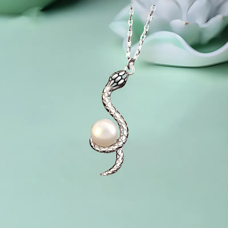 ALLOVE Freshwater Pearl Necklaces Women's-1