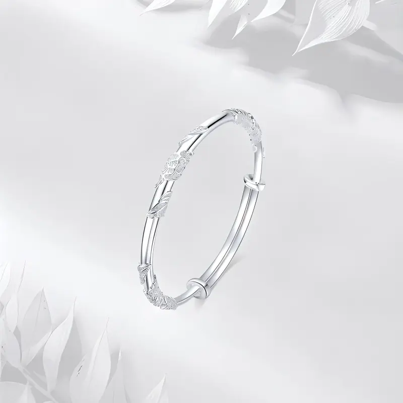 JUICY GRAPE S999 Fine Silver Sterling Silver Bracelets Women's-3