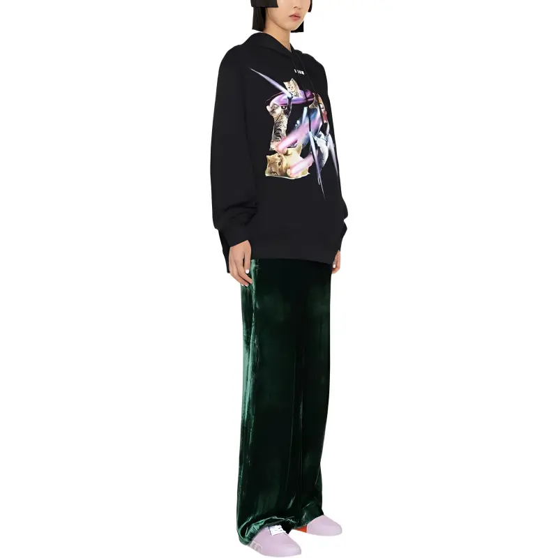 MSGM Sweatshirts Women's Black-3
