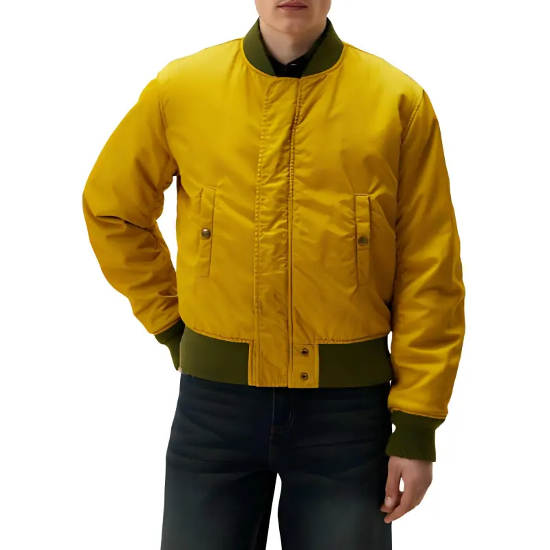 DIESEL J Fighters Zip Up Reversible Bomber Jacket-4