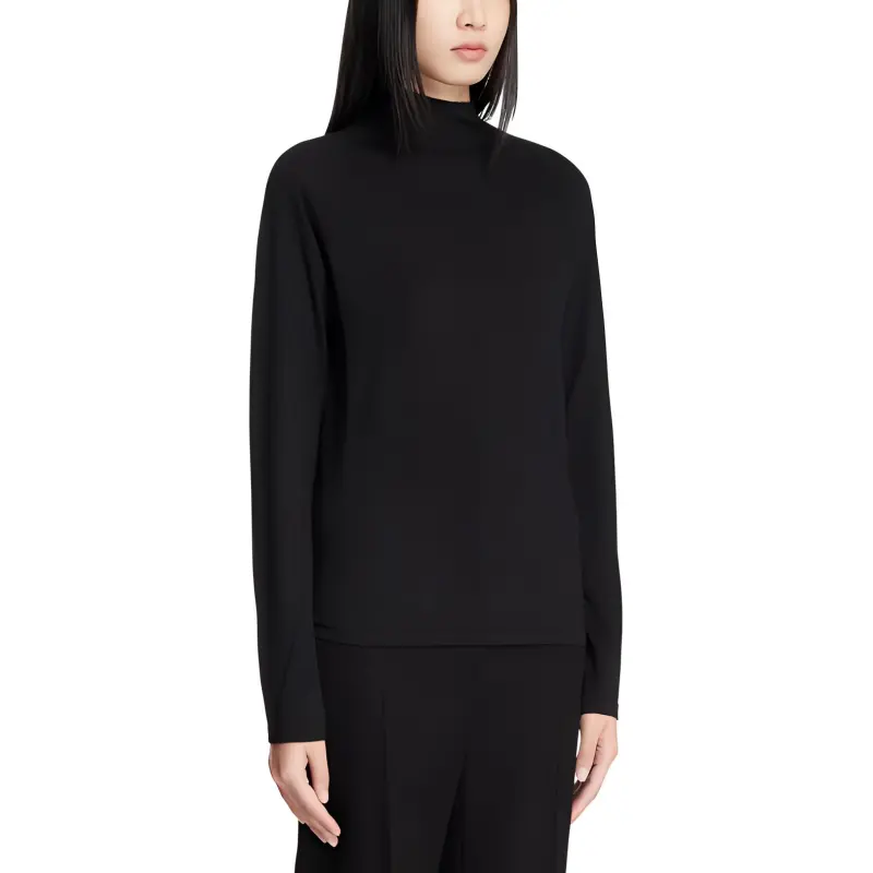 THE ROW Honna Mock Neck Jumper-2