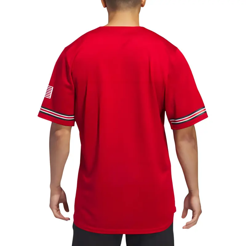 Adidas Nc State Reverse Retro Replica Baseball Jersey-2