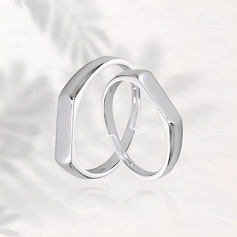 Chongqing Gold Store S925 Silver Rings Unisex-4