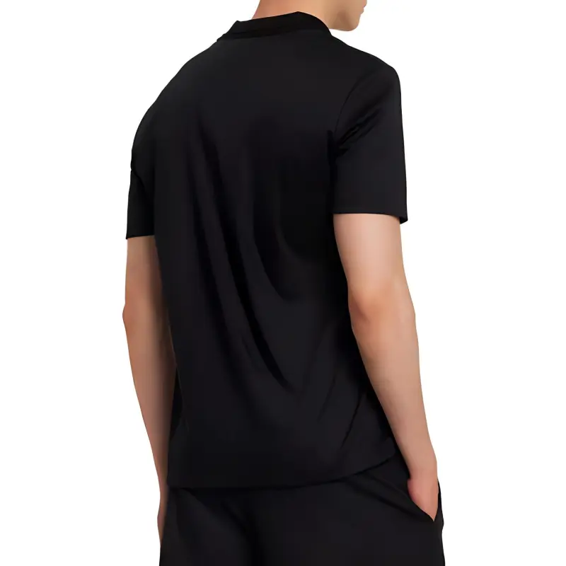 GIORGIO ARMANI Logo embroidered Cotton Polo Shirt-2