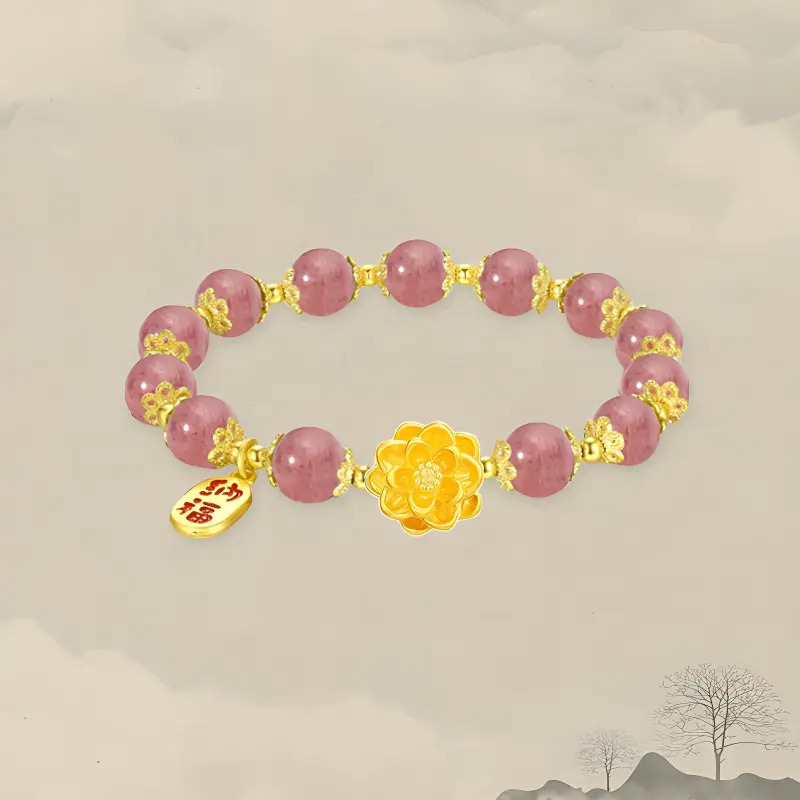 Zheng Tai Fook Gold Bracelet Unisex-1