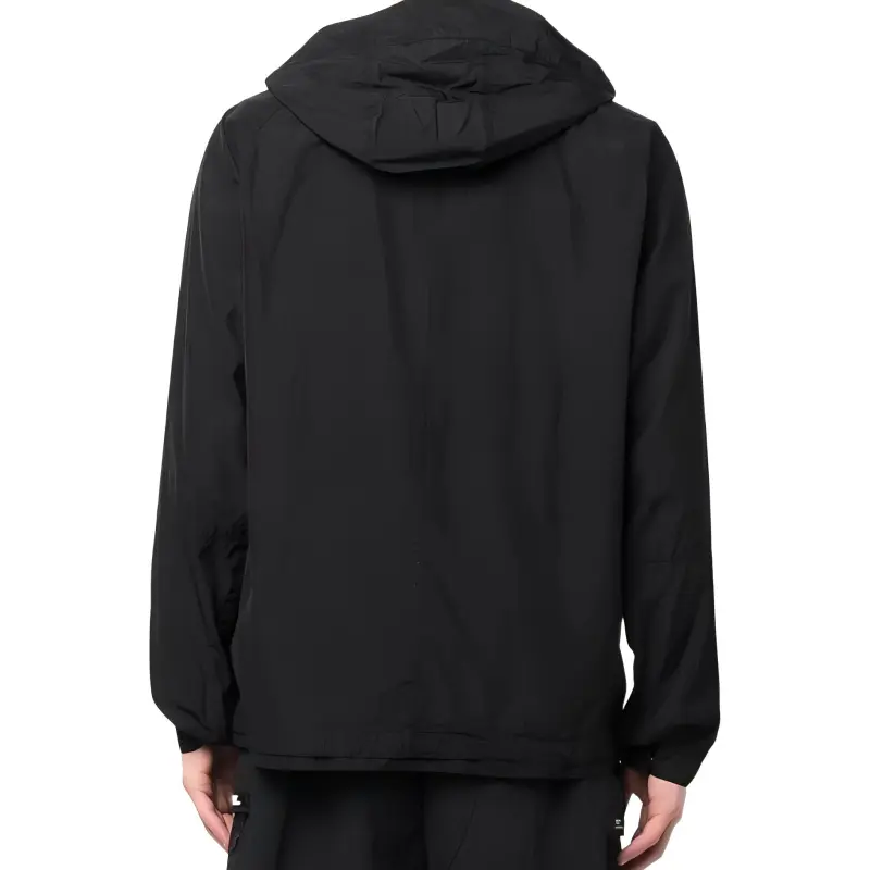 STONE ISLAND Logo trim Hooded Jacket-1
